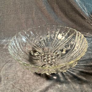 VTG Glass Serving Bowl